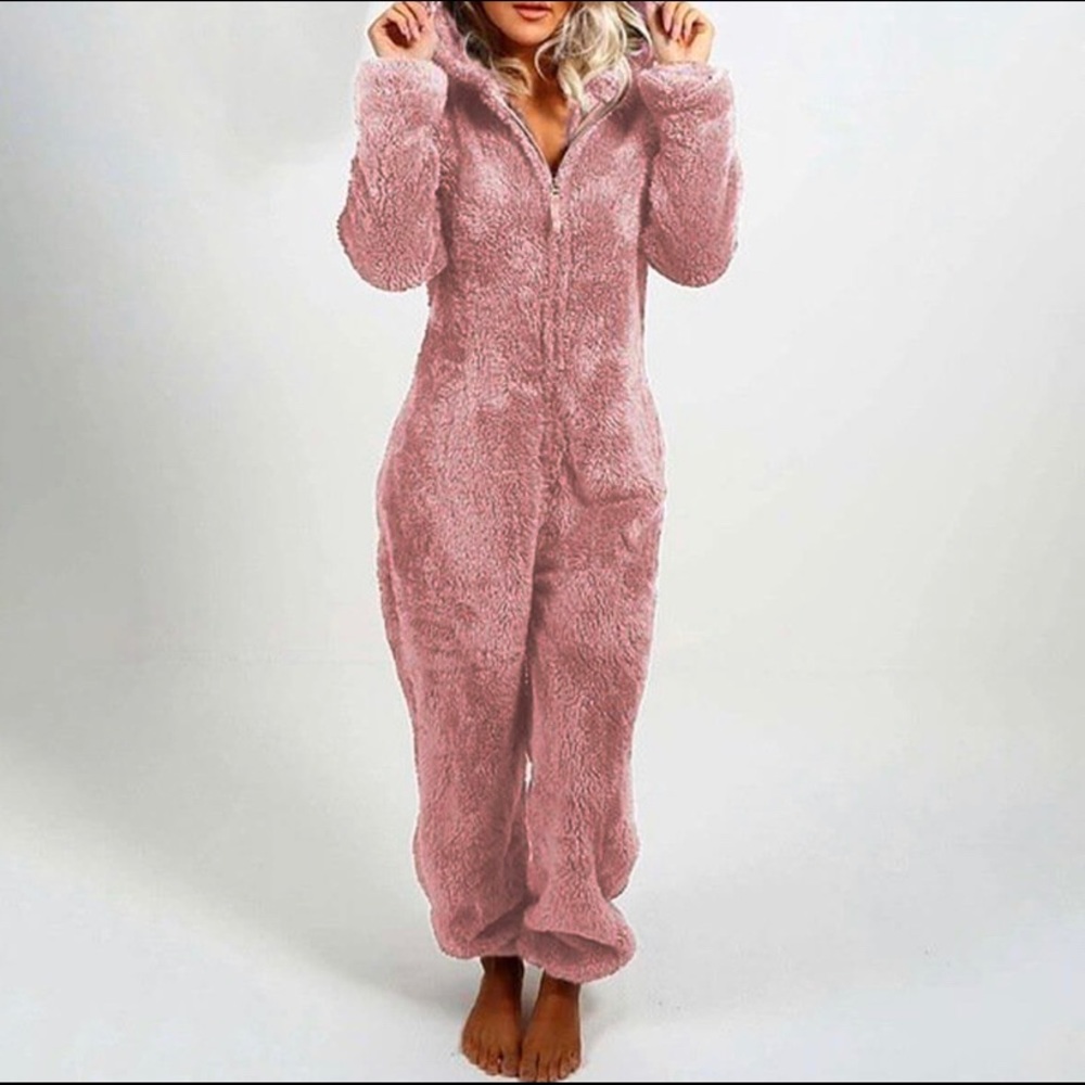 Winter Warm Furry Onsie Brand New
